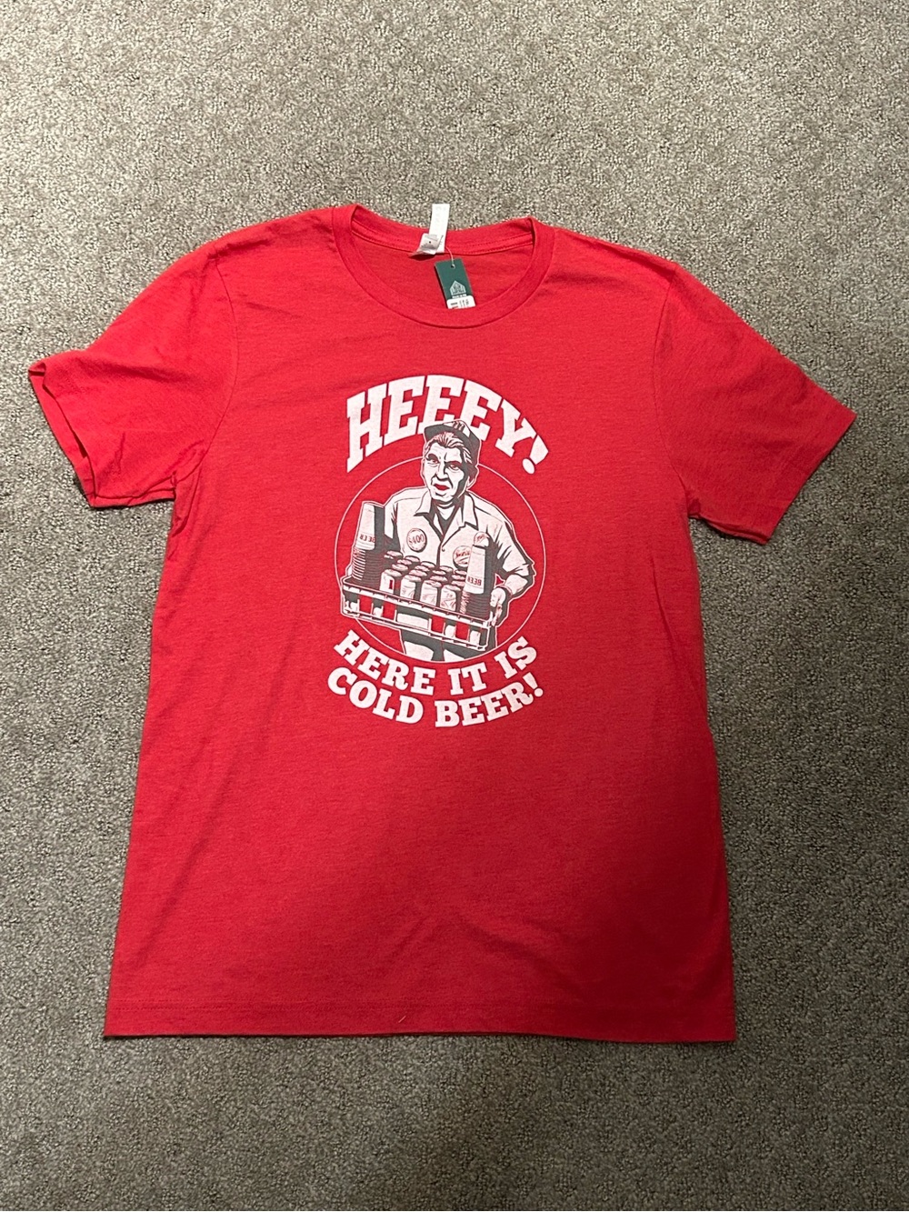 NWT Size M Wally the Beer Man Tee